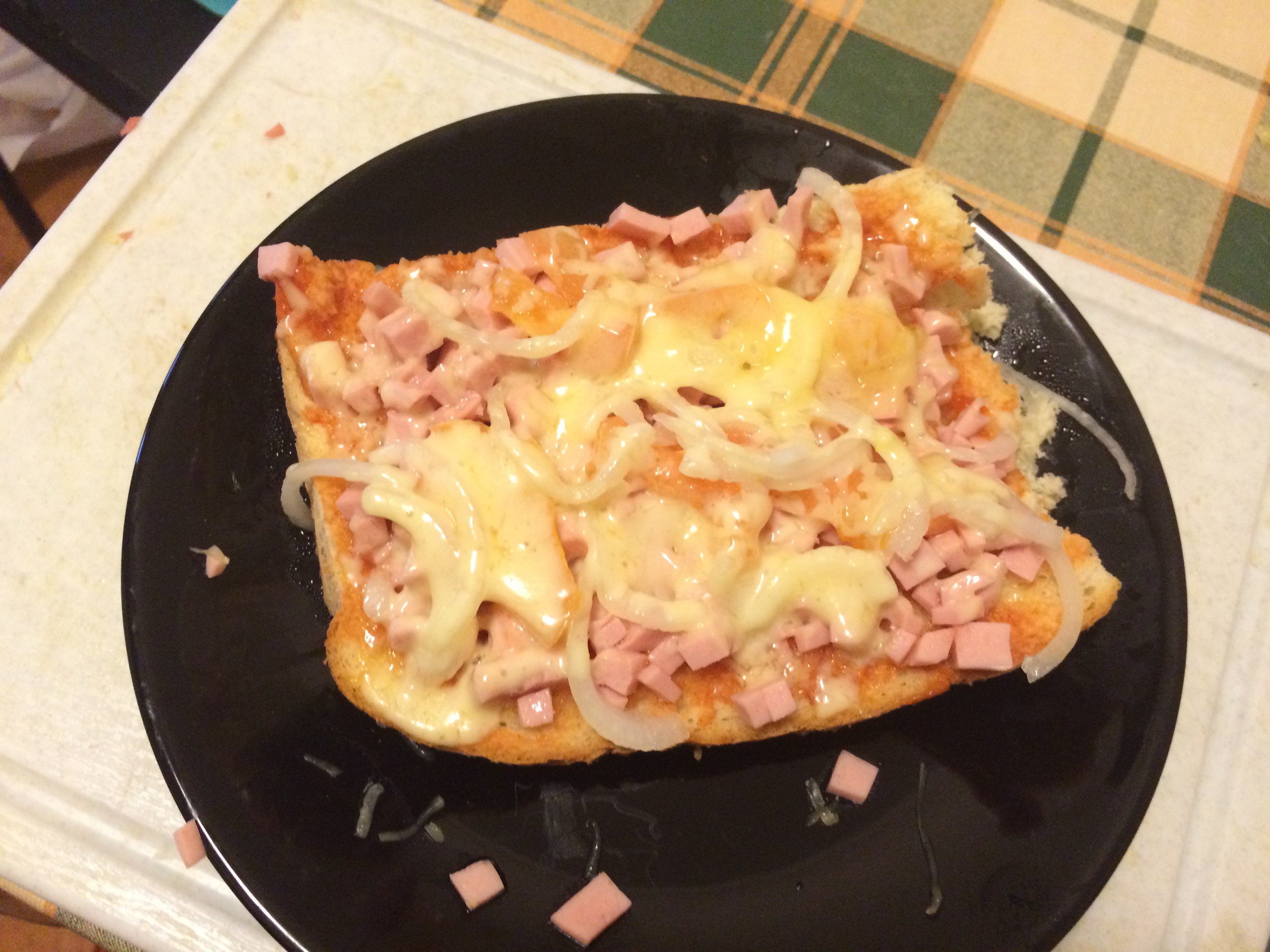 быстрая мини пицца из батона в духовке фото 78